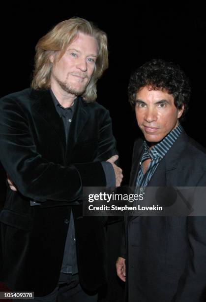 Daryl Hall and John Oates during 35th Annnual Songwriters Hall of Fame Awards at The Marriott Marquis in New York City, NY, United States.