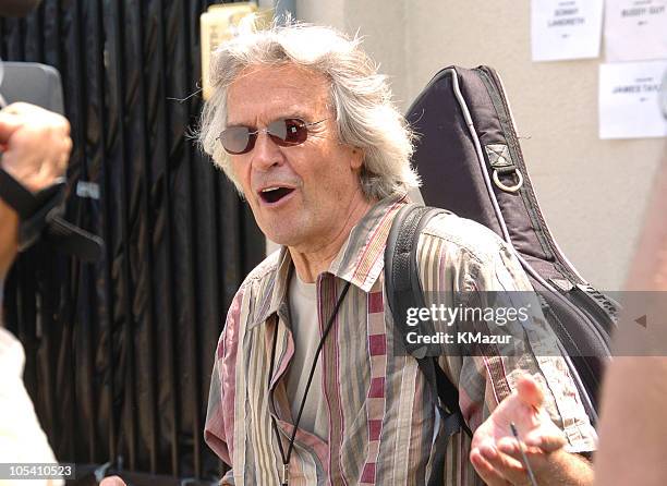 John McLaughlin during Crossroads Guitar Festival - Day Three - Backstage at Cotton Bowl Stadium in Dallas, Texas, United States.