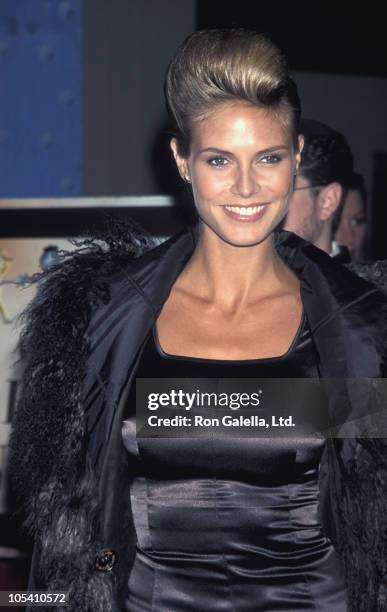 Heidi Klum during "Children At Heart" To Benefit Chabads Children of Chernobyl at Pier 60, Chelsea Piers in New York City, New York, United States.