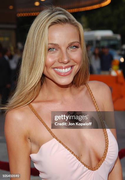 Ivana Bozilovic during "DodgeBall: A True Underdog Story" World Premiere - Arrivals at Mann Village Theatre in Westwood, California, United States.