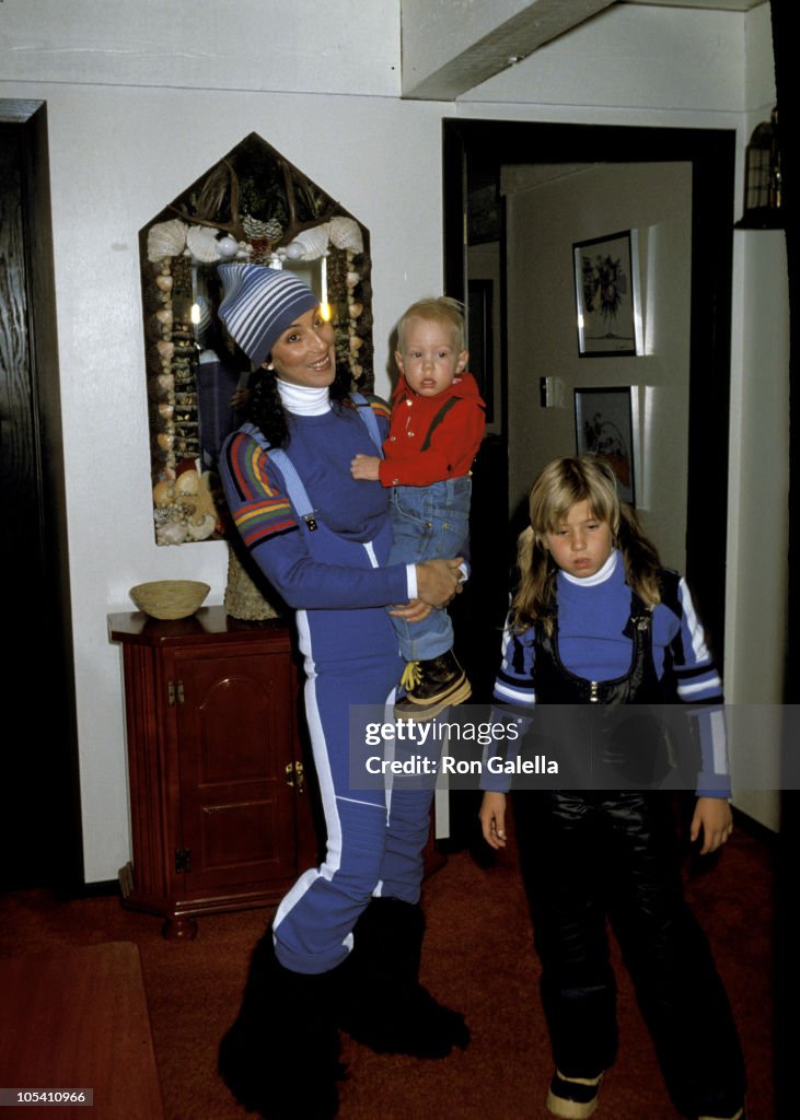 Cher, Elijah Blue Allman and Chastity Bono Sighting - December 12, 1977