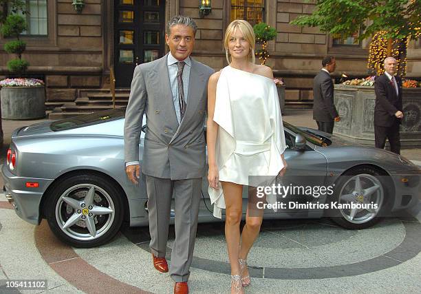 Count Roffredo Gaetani and guest during Sirio Maccioni "The Story of My Life and Le Cirque" Book Party at Le Cirque 2000 in New York City, New York,...