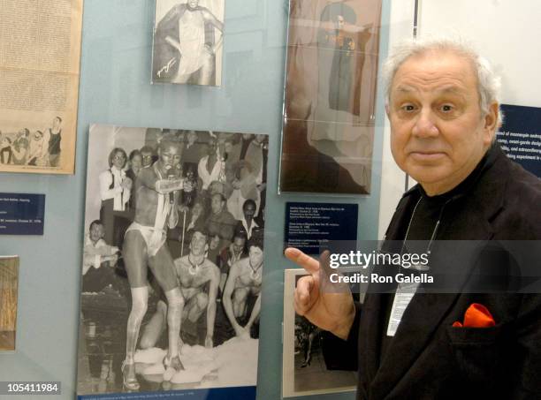 Ron Galella during Exhibition of "DISCO: A Decade of Saturday Nights" at Donald and Mary Oenslager Gallery in New York City, New York, United States.