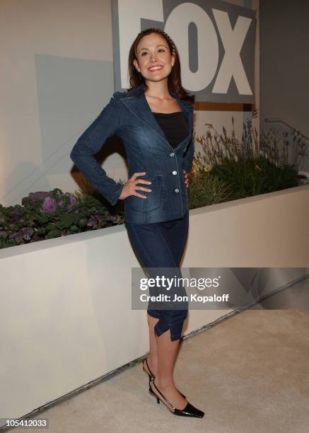 Reiko Aylesworth during 2005 Fox's "White Hot Winter" at Meson G Restaurant in Hollywood, California, United States.