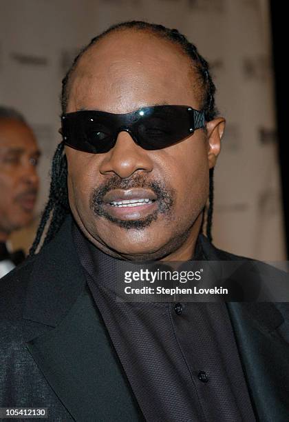 Stevie Wonder during 35th Annnual Songwriters Hall of Fame Awards at The Marriott Marquis in New York City, NY, United States.