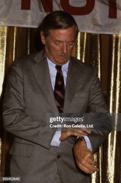 William F. Buckley Jr. During Young Americans for Freedom "Celebrity Roast of William Buckley Jr" in New York City, New York, United States.