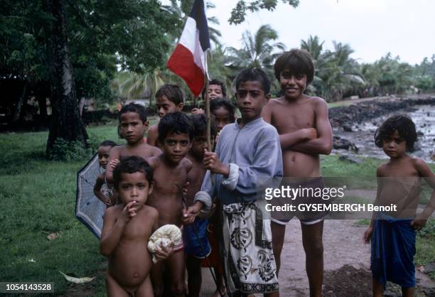Wallis-et-Futuna, avril 1986 --- Wallis-et-Futuna, territoire d'outre-mer français situé dans l'hémisphère sud.