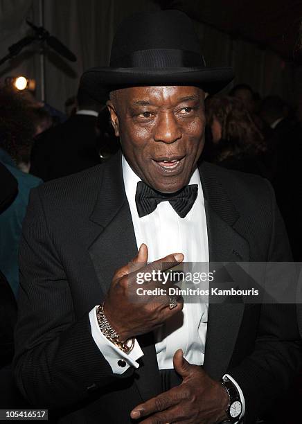 Buddy Guy, inductee during 20th Annual Rock and Roll Hall of Fame Induction Ceremony - Arrivals at Waldorf Astoria in New York City, New York, United...