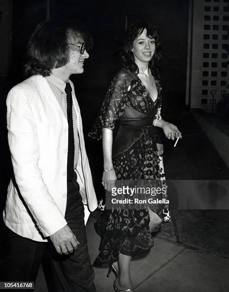 Peter Asher and Mackenzie Phillips during 