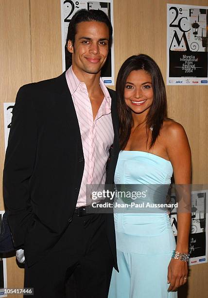 Matt Cedeno and Erica Franco during Morelia Film Festival Kick-Off Party hosted by Gran Centenario- Arrivals at Private residence in Beverly Hills,...