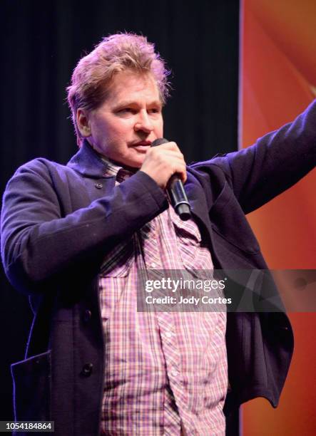 Actor Val Kilmer attends Day One of The Los Angeles Comic Con held at Los Angeles Convention Center on October 26, 2018 in Los Angeles, California.