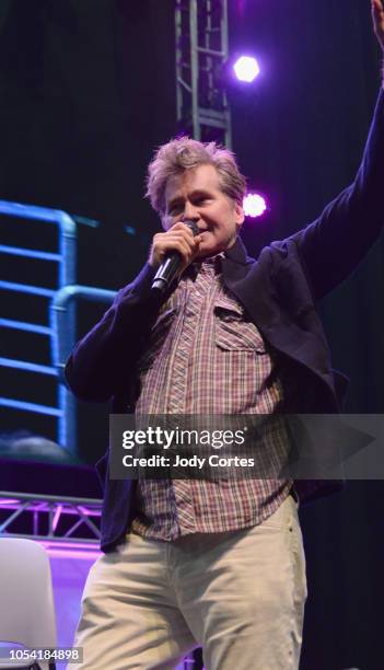 Actor Val Kilmer attends Day One of The Los Angeles Comic Con held at Los Angeles Convention Center on October 26, 2018 in Los Angeles, California.