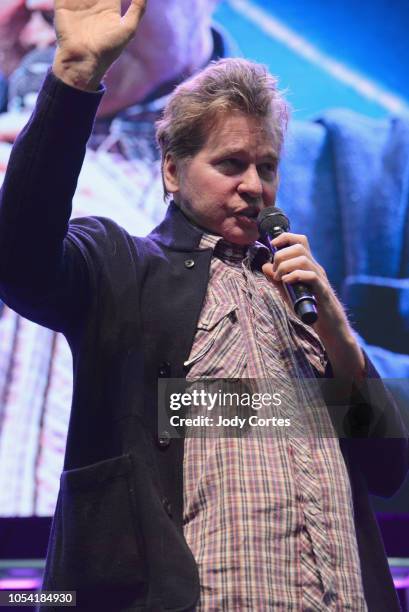 Actor Val Kilmer attends Day One of The Los Angeles Comic Con held at Los Angeles Convention Center on October 26, 2018 in Los Angeles, California.