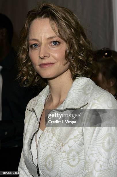 Jodie Foster during The 20th Annual IFP Independent Spirit Awards - Green Room in Santa Monica, California, United States.