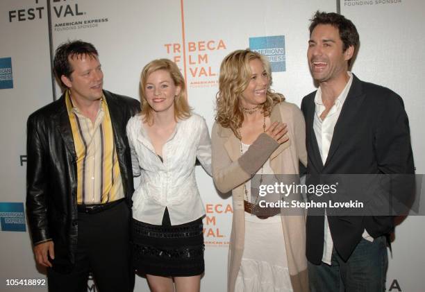 Steven Culp, Elizabeth Banks, Maria Bello and Eric McCormack