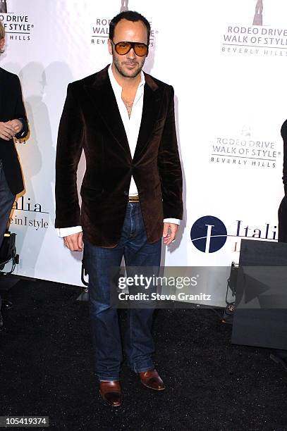 Tom Ford Rodeo Drive Store Tom Ford Receives The Rodeo Walk Of Style Award Photos and Premium High ...