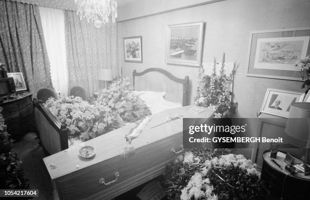 Neuilly-sur-Seine, France --- Le 30 octobre 1979, Robert BOULIN, ministre du Travail, a été retrouvé mort dans les étangs de Hollande, en forêt de...