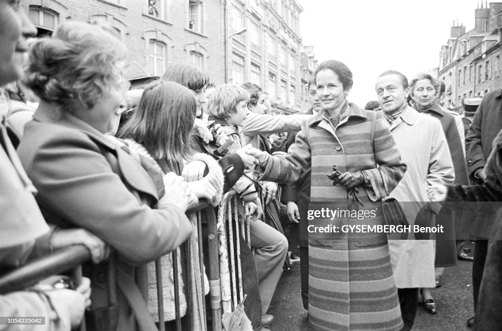 Voyage Du President Valery Giscard D'Estaing En Bretagne