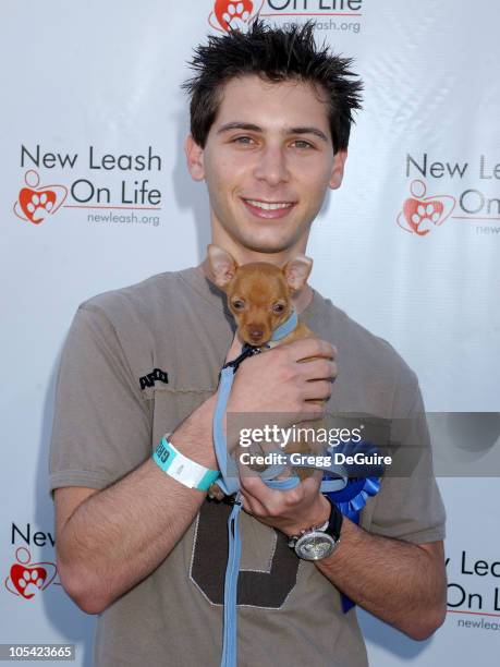 Justin Berfield during Nuts for Mutts Celebrity Judged Dog Show at Pierce College in Woodland Hills, California, United States.