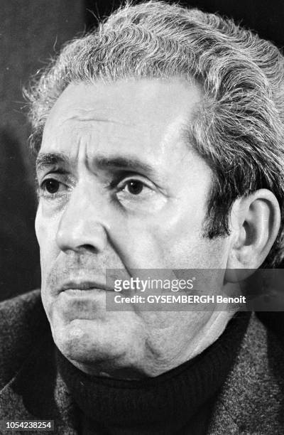 Madrid, Espagne, avril 1977 --- La légalisation du Parti communiste espagnol dans le cadre de la transition démocratique. Conférence de presse des...