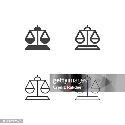 Weight Scale Icons - Multi Series Weight Scale Icons - Multi Series