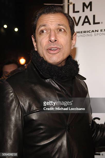 Jeff Goldblum during 4th Annual Tribeca Film Festival - "Special Thanks To Roy London" World Premiere at Regal Battery Park in New York City, New...