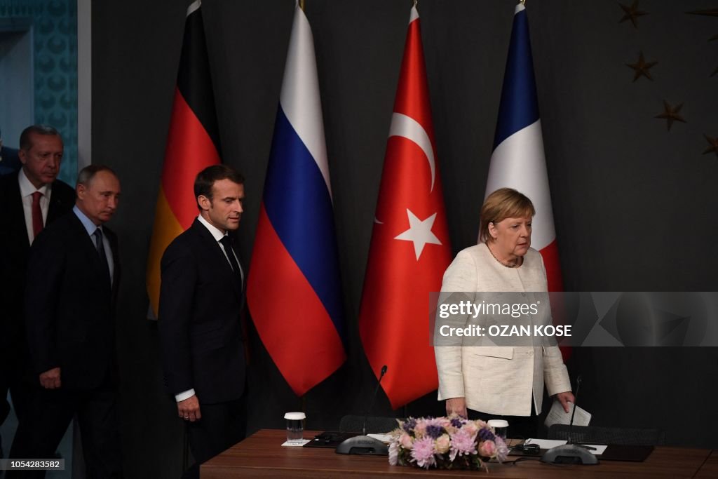 TURKEY-SYRIA-RUSSIA-FRANCE-GERMANY-POLITICS-DIPLOMACY