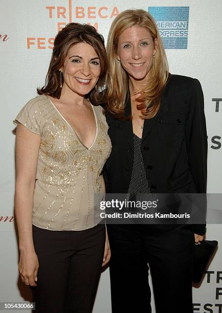 Marilyn Agrelo and Amy Sewell during 4th Annual Tribeca Film Festival - "Mad Hot Ballroom" at Stuyvesant High School in New York City, New York,...