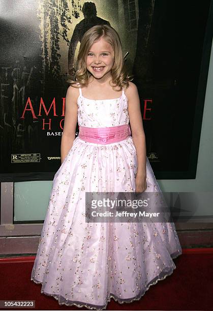 Chloe Grace Moretz during "The Amityville Horror" World Premiere - Arrivals at Arclight Cinerama Dome in Hollywood, California, United States.