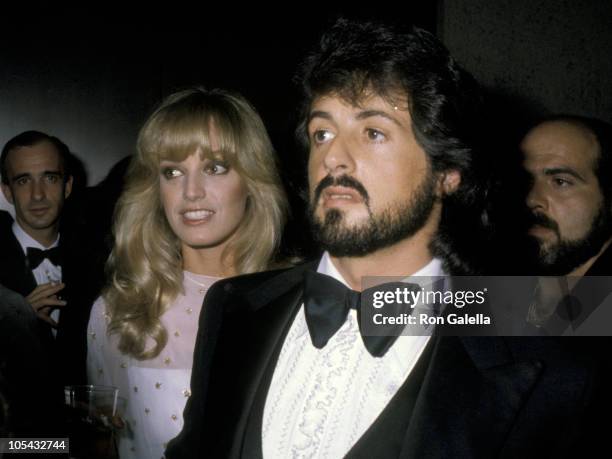 Sylvester Stallone And Susan Anton during Andy Warhol's Art Opening - November 20, 1979 at Whitney Museum in New York City, New York, United States.