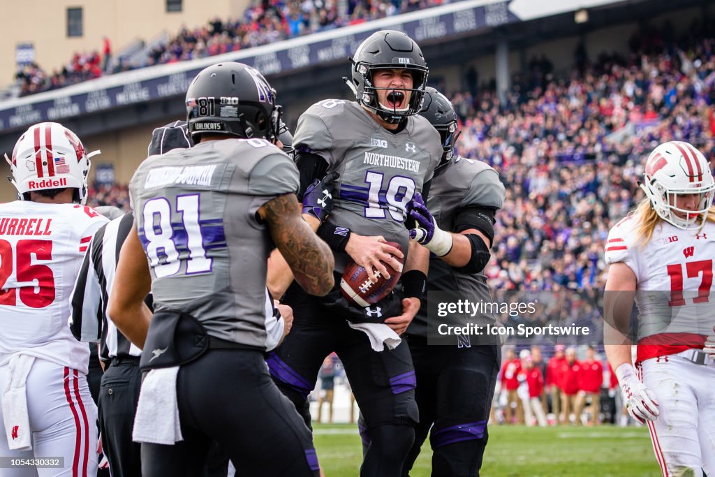 COLLEGE FOOTBALL: OCT 27 Wisconsin at Northwestern