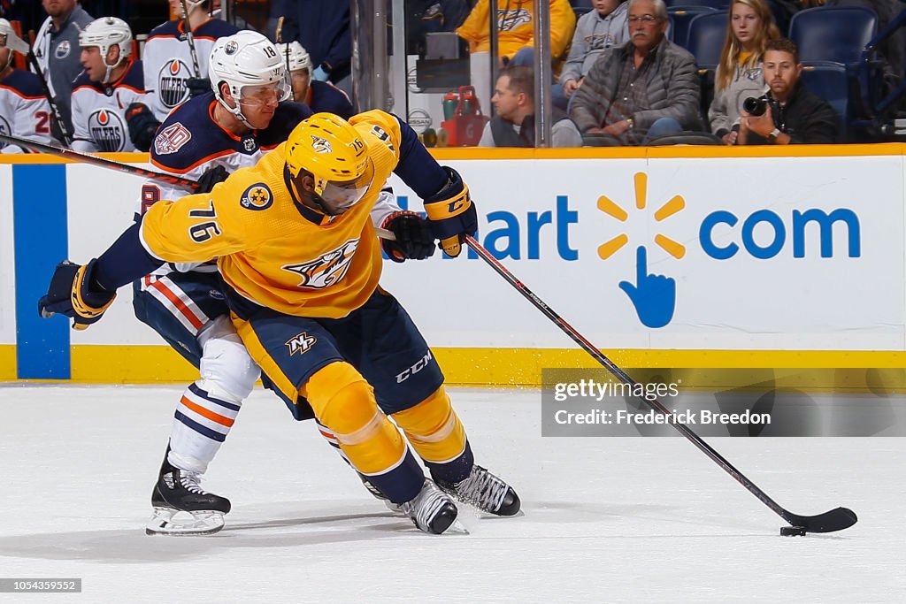 Edmonton Oilers v Nashville Predators