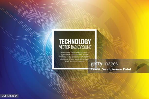 futuristic eyeball on circuit board - complicated instructions stock illustrations