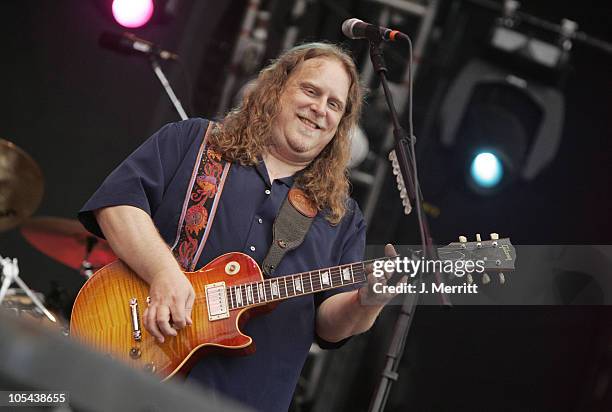 The Allman Brothers Band during Bonnaroo 2005 - Day 1 - The Allman Brothers Band at What Stage in Manchester, Tennessee, United States.