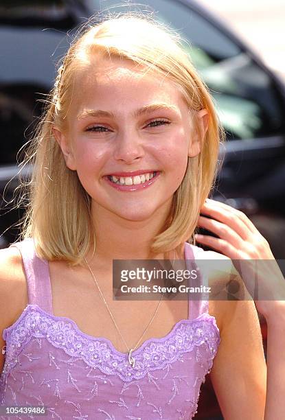 Annasophia Robb during "Charlie and the Chocolate Factory" Los Angeles Premiere - Arrivals at Chinese Theatre in Hollywood, California, United States.