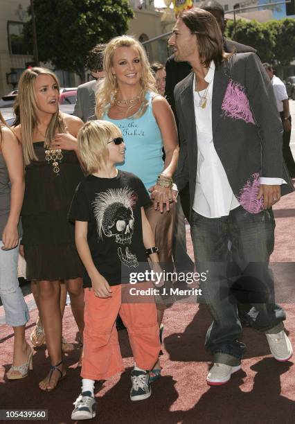 Jamie Lynn Spears, Britney Spears and Kevin Federline