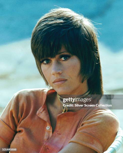 American actress Jane Fonda as call-girl Bree Daniels in 'Klute', 1971.