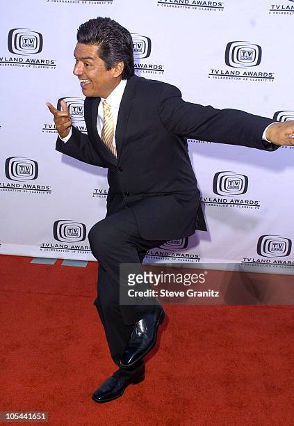 George Lopez during 2nd Annual TV Land Awards - Arrivals at The Hollywood Palladium in Hollywood, California, United States.