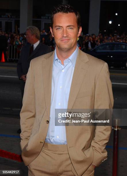 Matthew Perry during "The Whole Ten Yards" World Premiere - Arrivals at Chinese Theatre in Hollywood, California, United States.