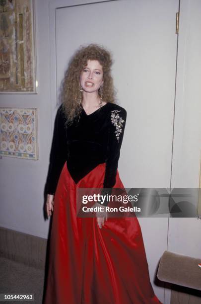 Diandra Douglas during 1987 Council of Fashion Designers of America Awards at Metropolitan Museum of Art in New York City, New York, United States.