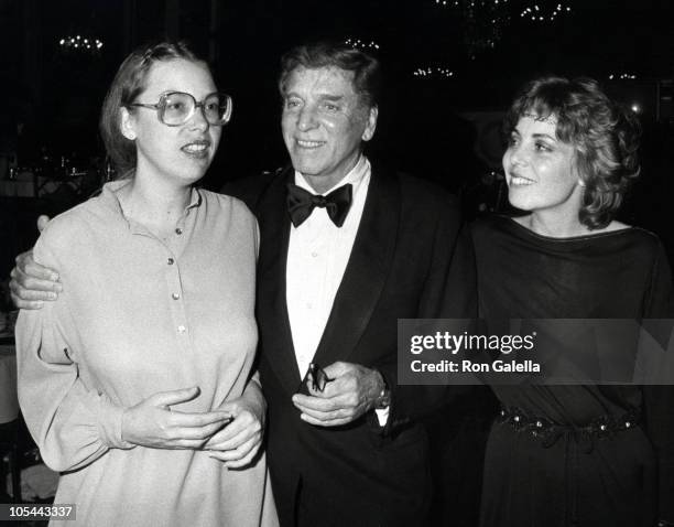 Burt Lancaster and sisters during 7th Annual Los Angeles Film Critics Awards Dinner at Beverly Wilshire Hotel in Beverly Hills, California, United...