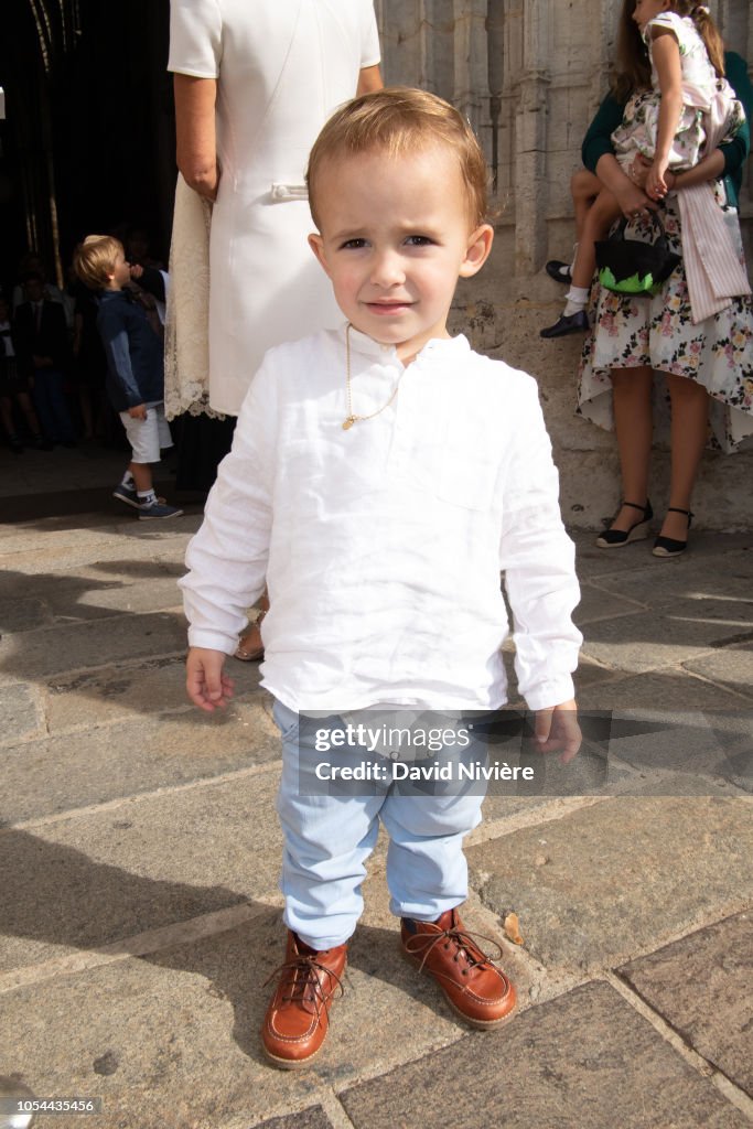 Christening Of Princess Jacinthe Of Orleans In Dreux