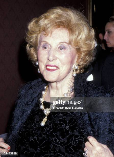 Estee Lauder during "Casita Maria" Festival at The Plaza Hotel in New York City, New York, United States.