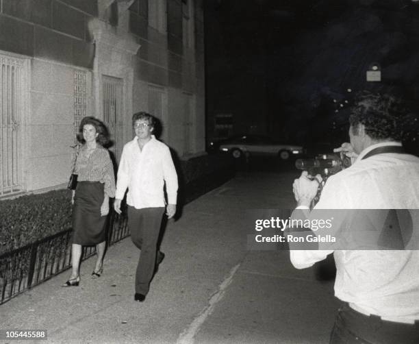 Jackie Kennedy Onassis, Peter Hamil, and Ron Galella