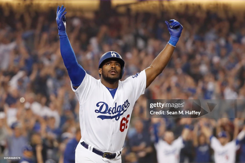 World Series - Boston Red Sox v Los Angeles Dodgers - Game Four