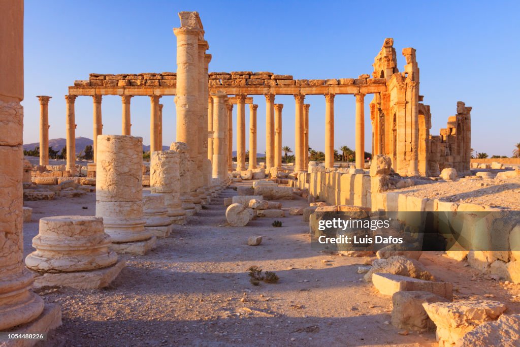 Palmyra, Great Colonnade