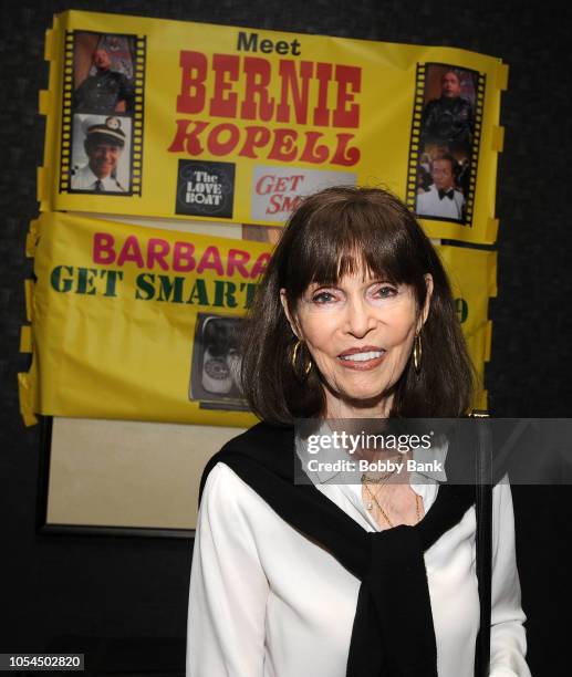 Barbara Feldon attends the Chiller Theatre Expo Fall 2018 at Hilton Parsippany on October 27, 2018 in Parsippany, New Jersey.