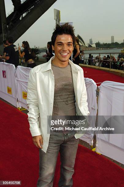 Anthony Callea during 2005 MTV Australia Video Music Awards - Red Carpet at Luna Park in Sydney, New South Wales, Australia.