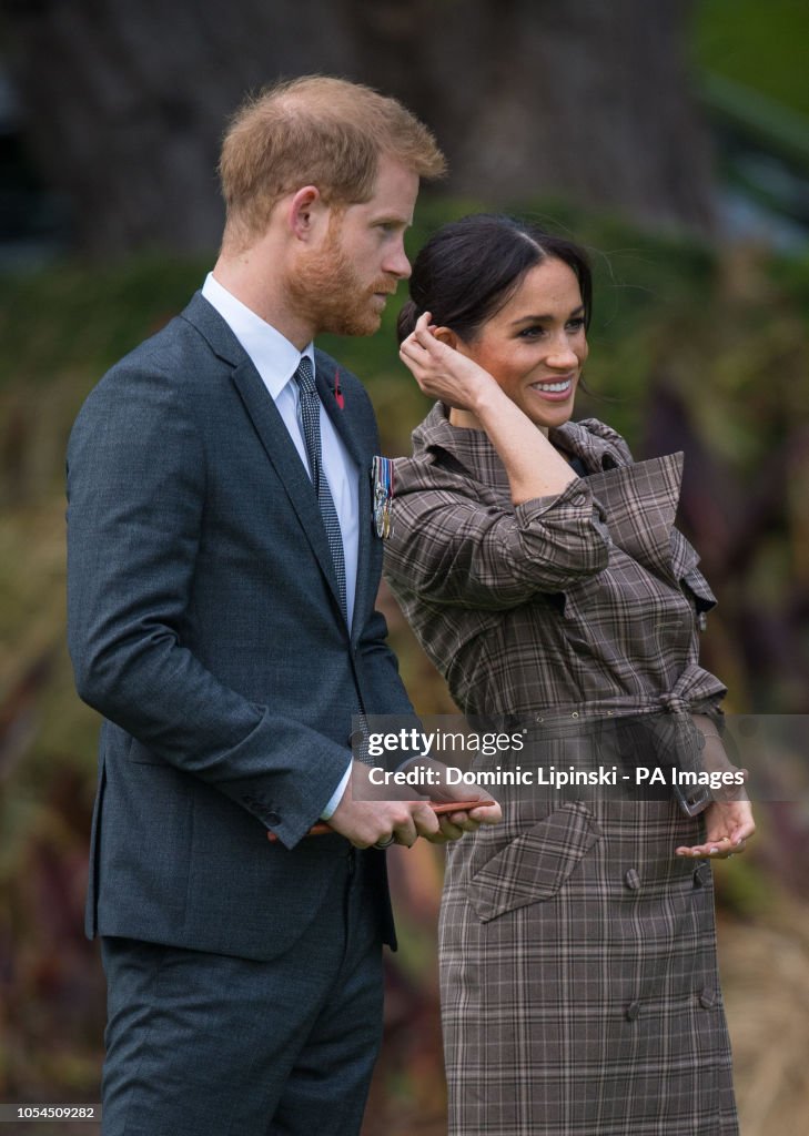 Royal tour of New Zealand - Day One