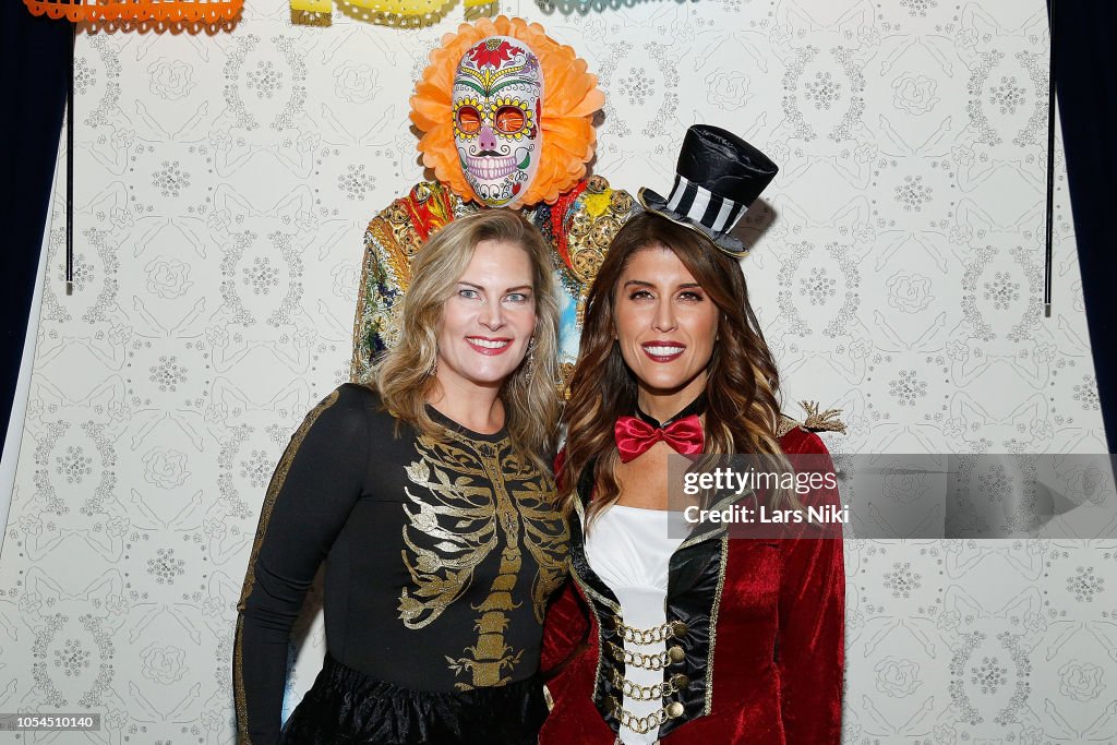 Emily West and Lauren Scala attend Lauren Scala and Natalie Zfat's ...